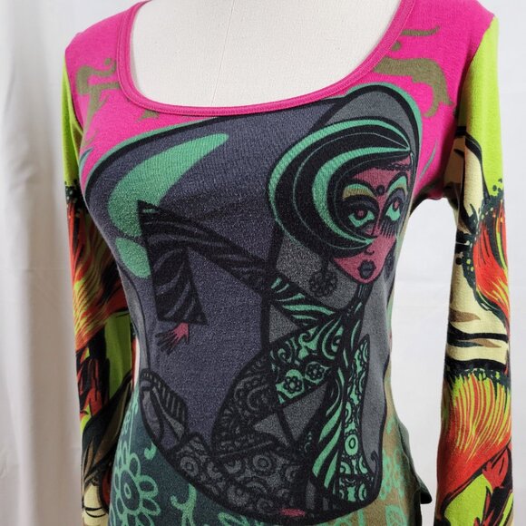 Vintage Custo of Barcelona Shirt - Made in Spain - Size M - Picture 3 of 12